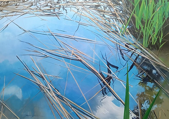 Jelena Połujanowa - Wind 2 (triptych)