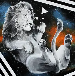 Zuzanna Zu Jankowska, sichtbare Feder, Acrylgemälde - Leinwand, 70 x 100