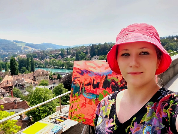 Anastasiia Kurkova - Widok Berna