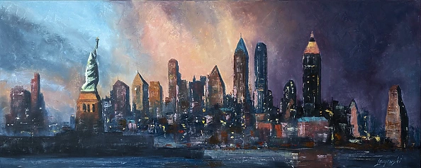 Marek Langowski - View of Manhattan