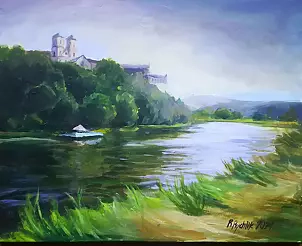 Renata Rychlik - View of Tyniec