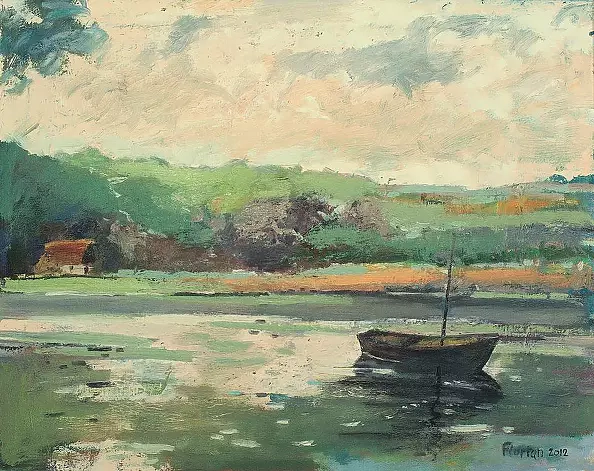 . FLORIAN - Widok na jezioro Babięty