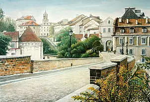 Mirosław Kowzanowicz - View of Lublin Old Town