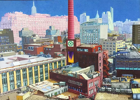 Krzysztof Kiwerski - Widok z Whitney Museum