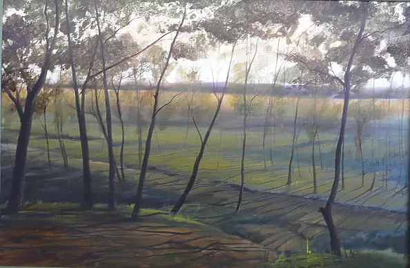 Piotr Prażmowski - Widok z lasu