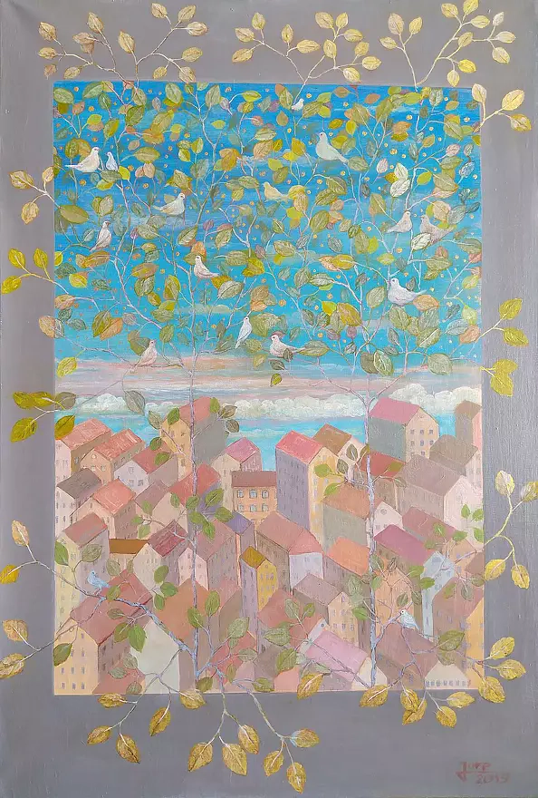 Jerzy Plucha - View from the window II