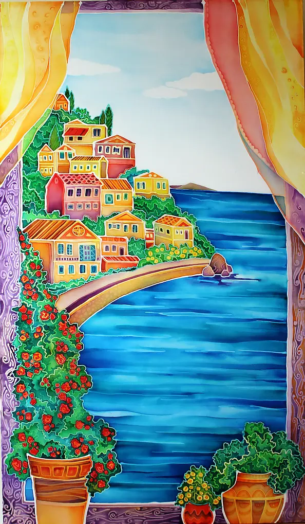 Anastazja Dżupina - View from the window