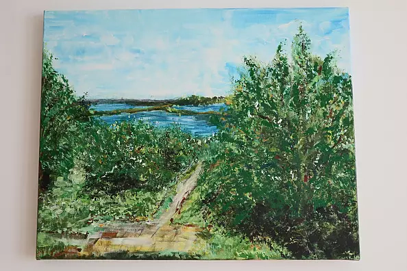 Małgorzata Kłapsa - Window view.