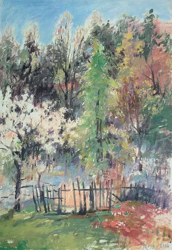 . FLORIAN - The view from the window of the studio