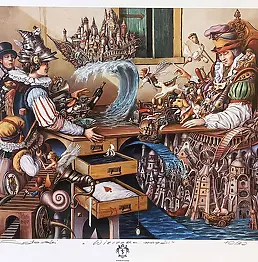 Tomasz Sętowski - "Wieczerza Magów", inkografia