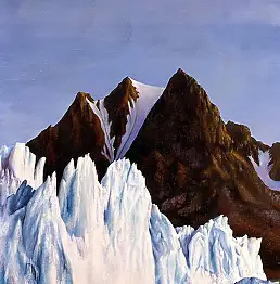 Iwo Birkenmajer, вечер, Масляная картина - холст, 100 x 140