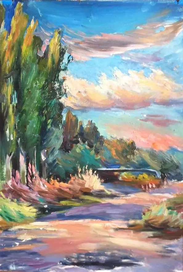 Włodzimierz Draczyński - Evening in Crimea