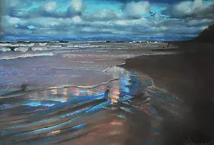 Andrzej Siewierski - Evening on the Baltic Sea