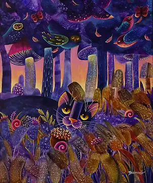 Wiesława Burnat - Wieczór pachnący lasem