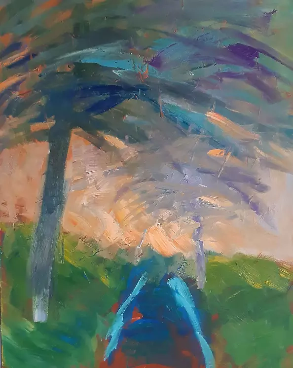 Tadeusz Jurga - Evening in the Noteć Valley, 2018