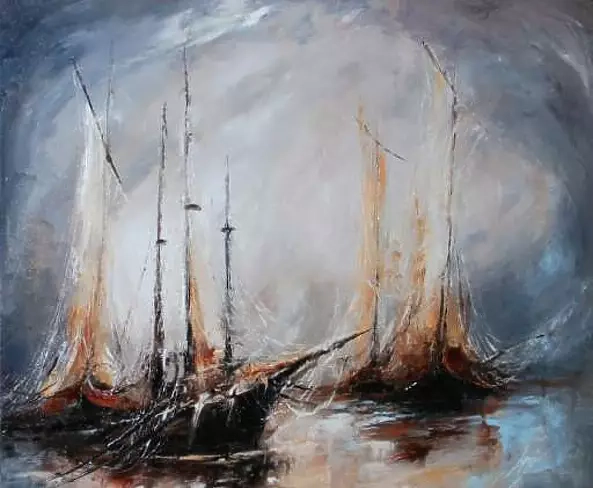 Elżbieta Brożek - Wieczór w porcie