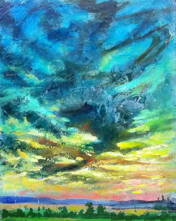 Włodzimierz Draczyński - Wieczorne niebo