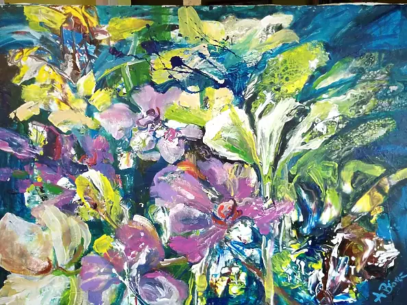 Anna Borcz - Evening orchids