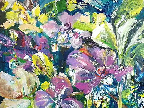 Anna Borcz - Evening orchids