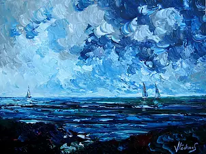 Jerzy Stachura - evening sailing