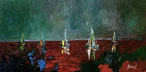 Jerzy Stachura - evening sailing