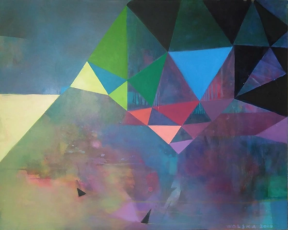 Jadwiga Wolska - Evening landscape