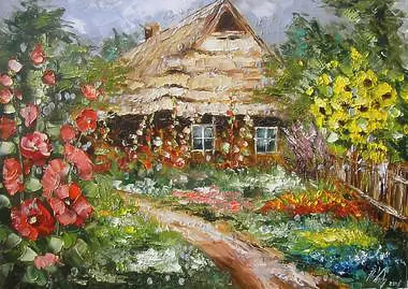 Anna Wach - Country cottage in a wild garden II