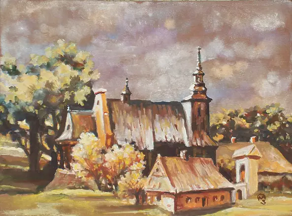 Marek Sabat - Wiejski kościółek w/g J.Szermentowskiego