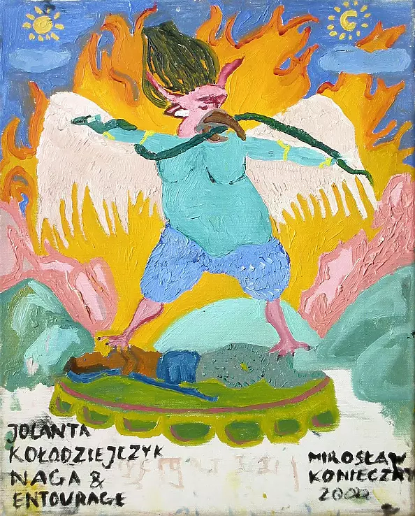 Mateusz Stanek - Multicolored Garuda (tyb. Khyang Nag)