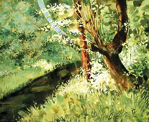   - Wierzba nad strumieniem