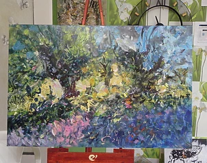 Eryk Maler - Willows, summer, 2024