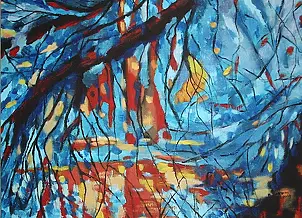 Marlena Rakoczy - Willow by the river