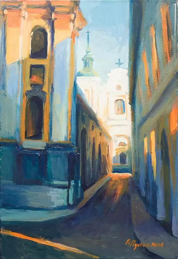 Renata Rychlik - View of the Greek-Catholic Cathedral in Przemysl