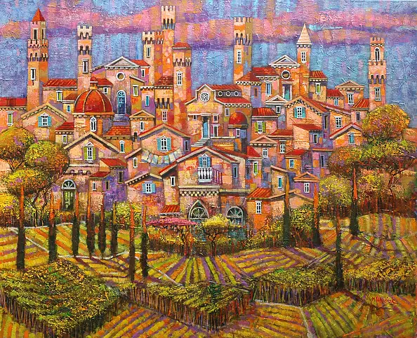 Maciej Urbaniak - Towers of San Gimigniano