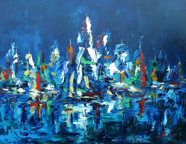 Jerzy Stachura - Christmas Eve parade