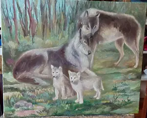 Agata Mazuś - "Wolf family"