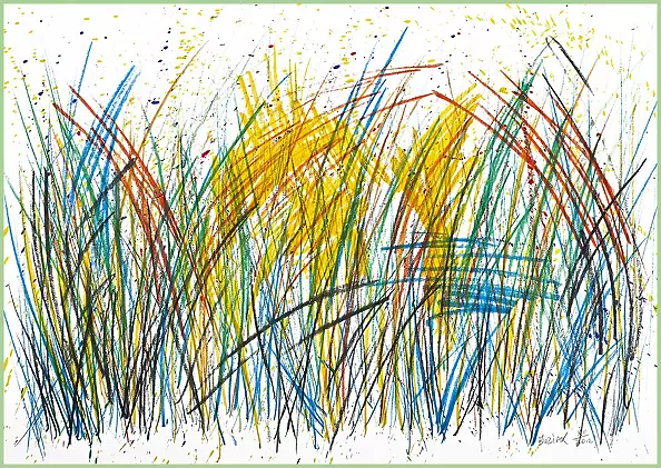 Ed Buziak - "Wild Garden #3"