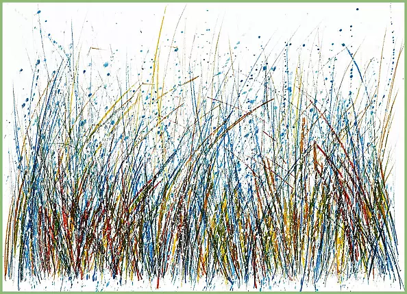 Ed Buziak - "Wild Garden # 5"