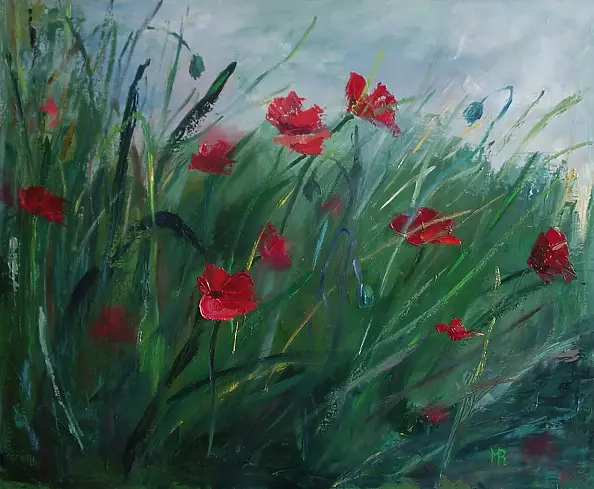 Magdalena Różycka - Poppies field
