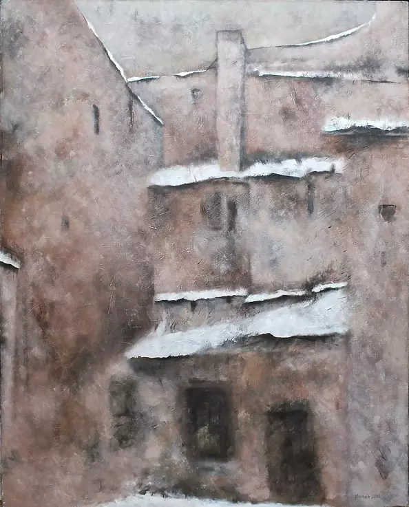 Małgorzata Bruss - Vilnius backyard