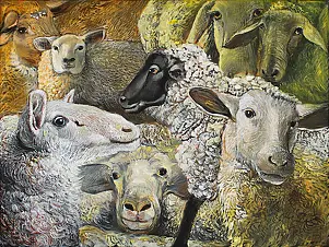 Iza Jaśniewska - The wolf is full and the sheep is whole