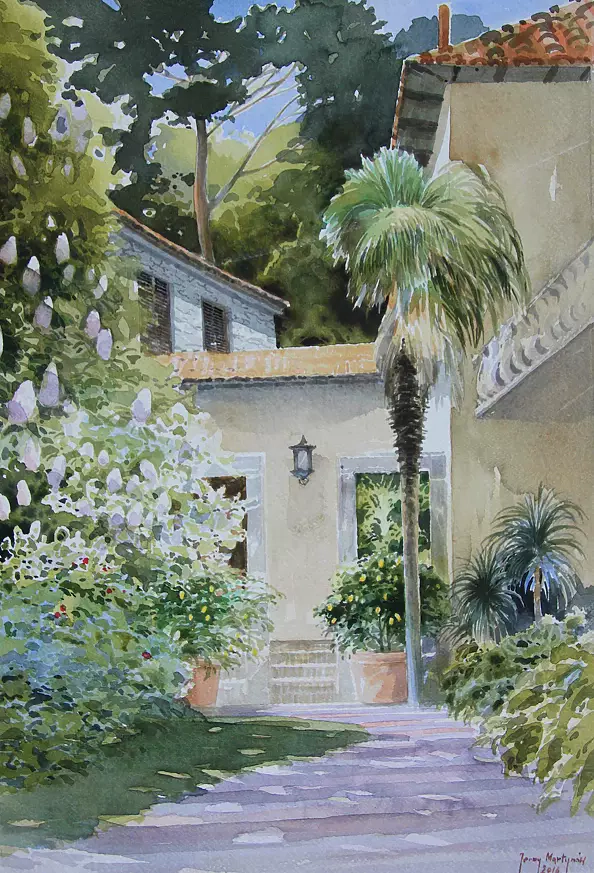Jerzy Martynów - Villa Bacio - Tuscany 2014