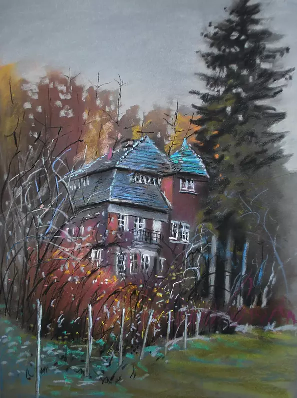 Andrzej Siewierski - Willa na Parkowej Górze w Kudowie Zdroju.