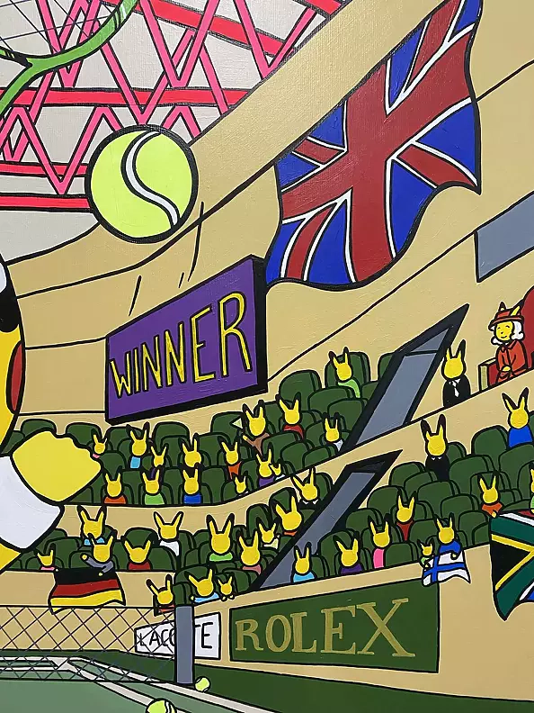 Blu Khaki - Wimbledon