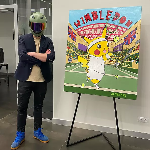 Blu Khaki - Wimbledon