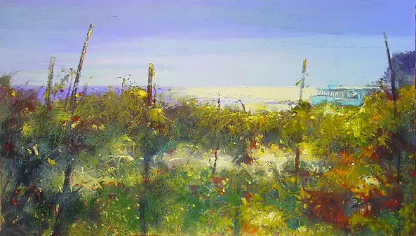 Wacław Jagielski - Winnica na Cykladach