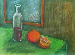   - Wein und Orangen
