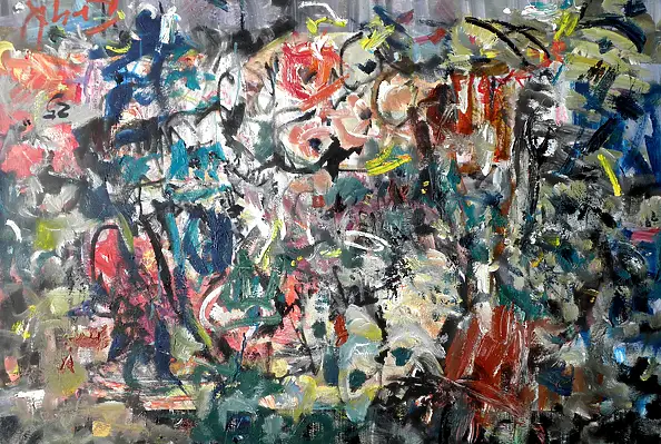 Eryk Maler, FLEURS, fruits, 70x100, Peinture à l'huile - toile, 100 x 70