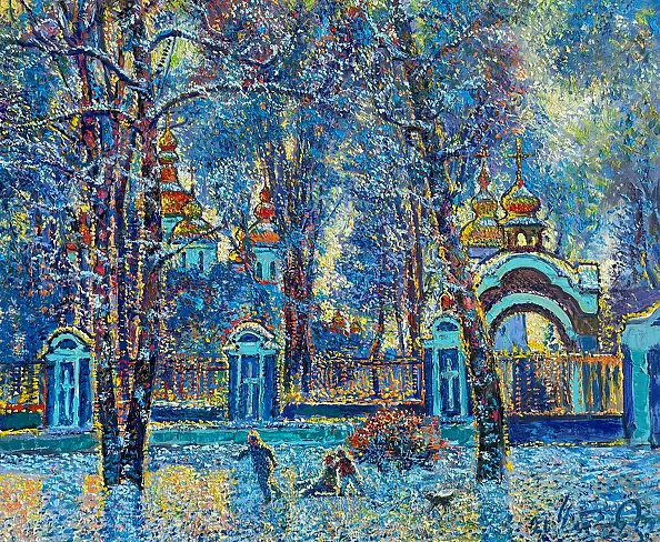 Andrey Chebotaru - Parc Mikhaïlovski d'hiver