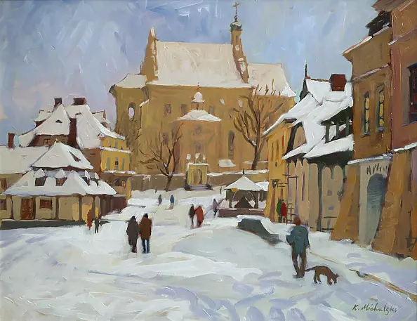 Krzysztof Michalski - Zima w Kazimierzu